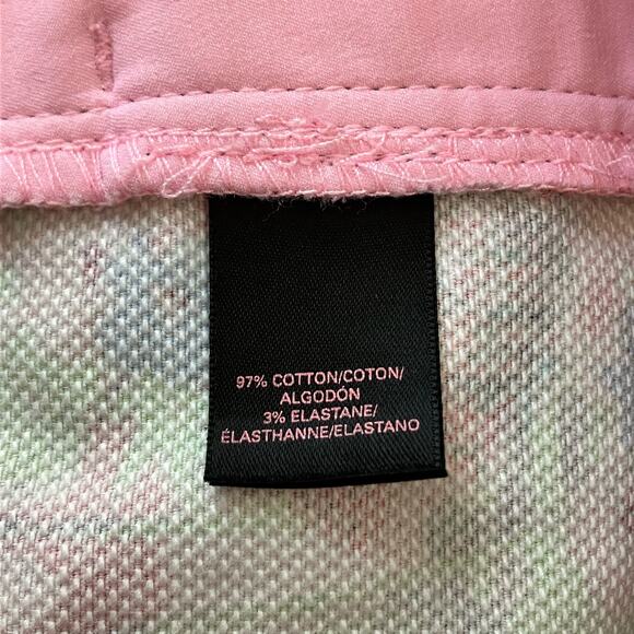 Victoria's Secret Pink Tropical Print Shorts Size 4 - Picture 3 of 5